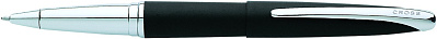 Ручка-роллер Selectip Cross ATX Цвет - матовый черный/серебро. (Черный)