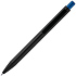 Ручка шариковая Chromatic, черная со светло-синим - Фото 3
