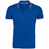 Рубашка поло мужская Prestige Men, ярко-синяя - Фото 1