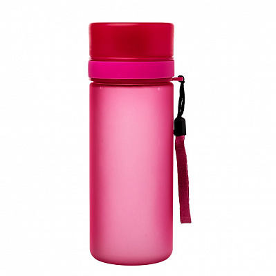 Бутылка для воды Simple, розовая (Розовый)