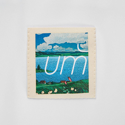 Лейбл хлопковый Doni, L, неокрашенный