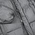 Пуховик унисекс Kapsula, серый - Фото 6