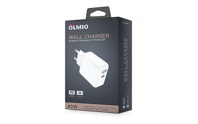Сетевое ЗУ Olmio 45W