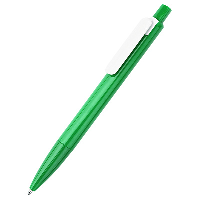 Ручка пластиковая Nolani, зеленая (Зеленый)