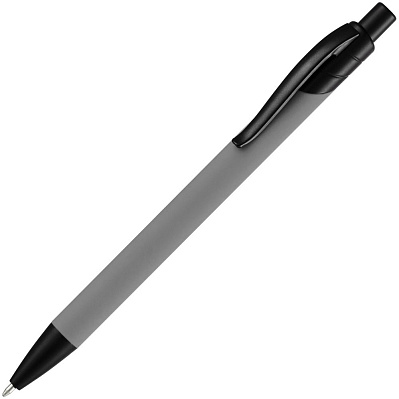Ручка шариковая Undertone Black Soft Touch, серая (Серый)
