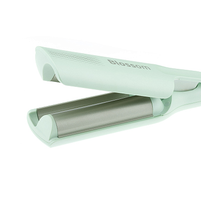 Щипцы для волос DEWAL BEAUTY Blossom 59x105 мм, светло-зеленые