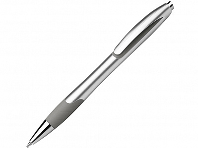 Шариковая ручка с противоскользящим покрытием MILEY SILVER (Серый)