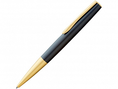 Ручка шариковая металлическая Elegance Go (Черный/золотистый)