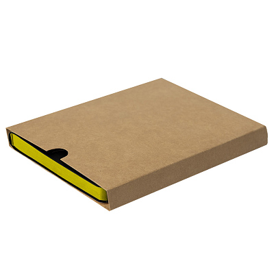 Ежедневник недатированный Stellar, А5, черный, кремовый блок  в линейку, с желтым обрезом