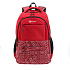 Рюкзак TORBER CLASS X, красный с орнаментом, полиэстер 900D, 45 x 30 x 18 см - Фото 1