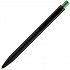 Ручка шариковая Chromatic, черная с зеленым - Фото 3