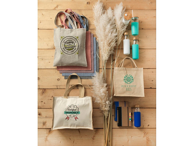 Сумка подарочная Hindy из джута