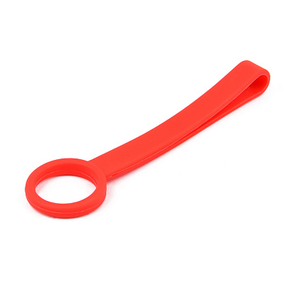 Кольцо-держатель силиконовое для зонта  (Красный)