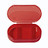 Витаминница TRIZONE, 3 отсека; 6 x 1.3 x 3.9 см; пластик, красная - Фото 2