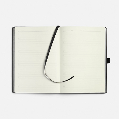 Ежедневник Peel Flex, недатированный, черный