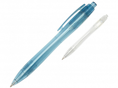 Ручка шариковая Alberni из переработанного ПЭТ (Синий)