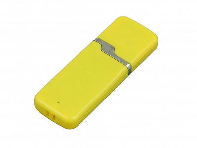 USB 2.0- флешка на 32 Гб с оригинальным колпачком (Желтый)