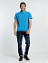 Рубашка поло мужская Virma Premium, бирюзовая - Фото 7