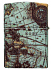 Зажигалка ZIPPO Compass Design с покрытием 540 Matte, латунь/сталь, разноцветная, 38x13x57 мм - Фото 10