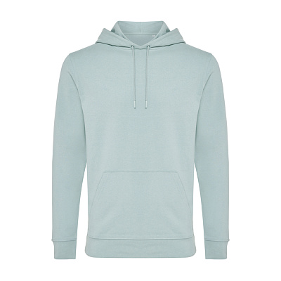 Худи Iqoniq Jasper из переработанного хлопка, унисекс, 340 г/м² (Зеленый айсберг;)