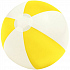 Надувной пляжный мяч Cruise, желтый с белым - Фото 1