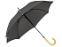 Зонт-трость Okobrella с деревянной ручкой и куполом из переработанного пластика - Фото 2