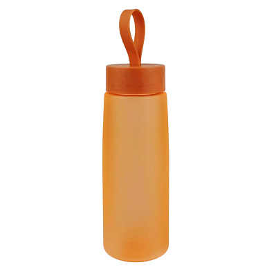 Бутылка для воды Flappy, оранжевая (Оранжевый)