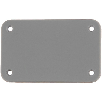 Лейбл из ПВХ Kreta, S  (Серый)