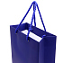 Пакет из бумаги Arrogant, Королевский синий - Фото 3