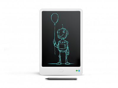 Планшет для рисования Pic-Pad с ЖК экраном (Белый, черный)