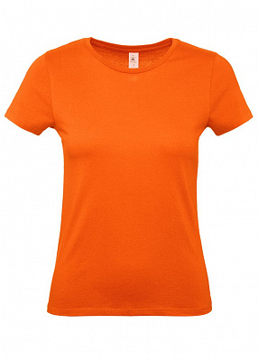 Футболка женская E150, оранжевая (Оранжевый)