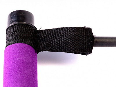 Палка гимнастическая с эспандерами Pilates Studio