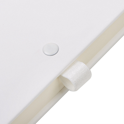 Ежедневник недатированный HAMILTON, A5, белый, кремовый блок
