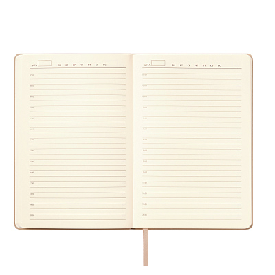 Ежедневник Верона (Verona) недатированный, бежевый