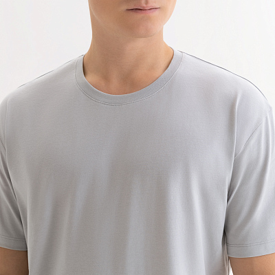 Футболка унисекс KRIS, 150 гр., светло-серая, размер XXL