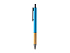 Ручка шариковая металлическая с бамбуковой вставкой PENTA - Фото 4