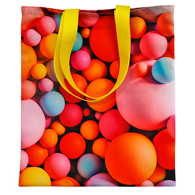 Сумка для покупок Caddy с полноцветной печатью (Красный) Сумка для покупок Caddy с полноцветной печатью (Красный)