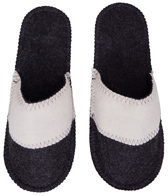 Тапочки двухцветные для бани и сауны Healing