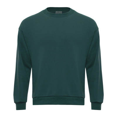 Свитшот унисекс STAN футер без начёса, 350, 96 (Тёмно-зелёный)