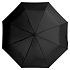 Зонт складной Basic, черный - Фото 2