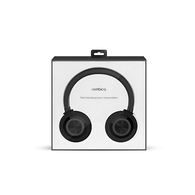 Наушники беспроводные Rombica mysound BH-07, коричневый