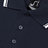 Рубашка поло мужская с контрастной отделкой Practice 270, темно-синий/белый - Фото 3