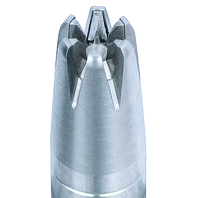 Триммер для удаления волос в носу и ушах, нержавеющая сталь, в пластиковой коробке