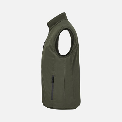 Жилет софтшелл унисекс Falcon BW, темный хаки