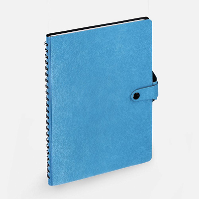 Ежедневник Strep Front на заказ, недатированный, голубой