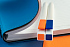 Ручка шариковая Swiper SQ, белая с синим - Фото 7