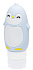 Дорожная баночка для путешествий Dewal Beauty, " Пингвин" , цвет голубой , 90мл. - Фото 1