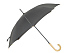 Зонт-трость Okobrella с деревянной ручкой и куполом из переработанного пластика - Фото 3