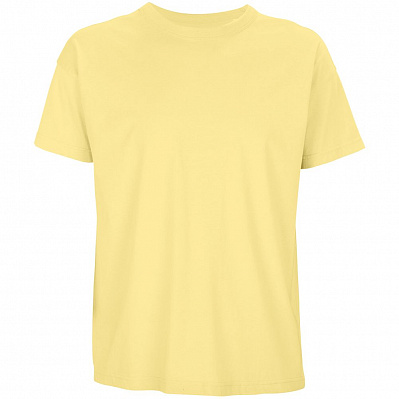 Футболка оверсайз мужская Boxy Men, светло-желтая (Желтый)