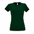 Футболка женская IMPERIAL WOMEN S тёмно-зелёный 100% хлопок 190г/м2 - Фото 1